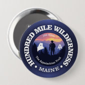 Badge Rond 10 Cm Wilderness de Cent Milles (rd2) (Devant & derrière)