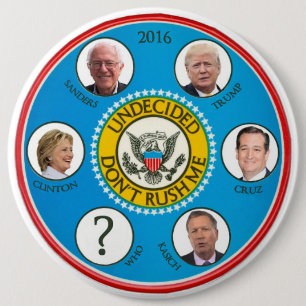 Badge Rond 15,2 Cm 2016 irrésolu