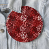 Badge Rond 15,2 Cm Abstrait moderne (En situation)