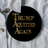 BADGE ROND 15,2 CM ACQUITTÉ À NOUVEAU (En situation)