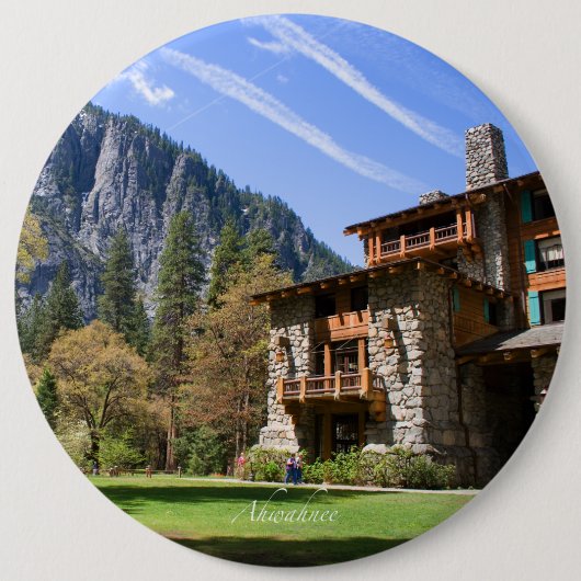 Badge Rond 15,2 Cm Ahwahnee (Devant)