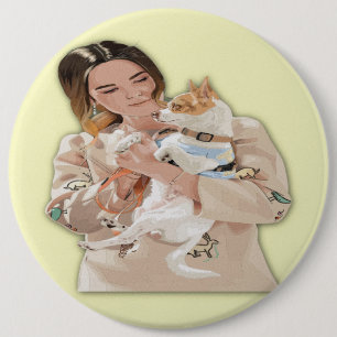 Badge Rond 15,2 Cm Ajouter une photo Personnaliser