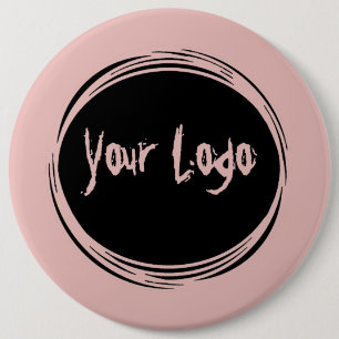 Badge Rond 15,2 Cm Ajoutez votre logo ou bouton image