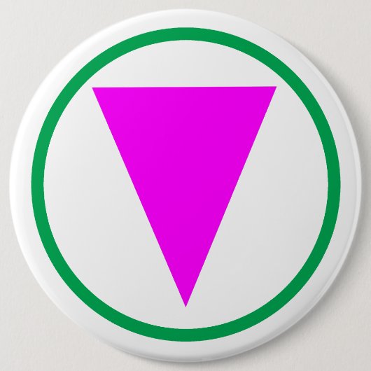 Badge Rond 15,2 Cm allié LGBTQ. (Devant)