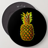 Badge Rond 15,2 Cm Ananas (Devant & derrière)