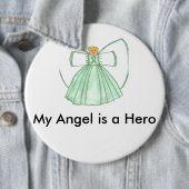 Badge Rond 15,2 Cm angel1 (En situation)