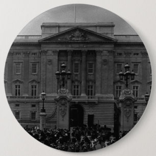 Badge Rond 15,2 Cm Angleterre vintage Londres Old Guard Buckingham Pa