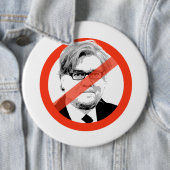 Badge Rond 15,2 Cm Anti-Bannon - anti- Steve Bannon (En situation)