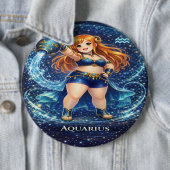 Badge Rond 15,2 Cm  Archive Galaxy: Aquarius Beta Bearer (En situation)