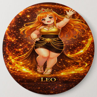 Badge Rond 15,2 Cm Archive Galaxy: Leo Solar Queen