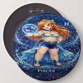 Badge Rond 15,2 Cm Archive Galaxy: Pisces Dreamweaver (Devant & derrière)