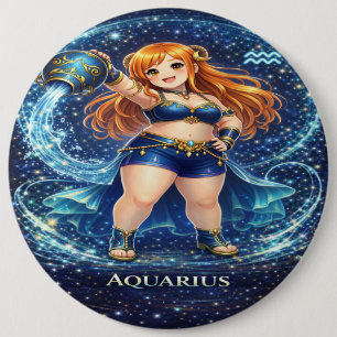 Badge Rond 15,2 Cm Archive Galaxy : Porteur de la Beta du Verseau