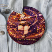 Badge Rond 15,2 Cm Archive Galaxy : Sagittaire Archer (En situation)