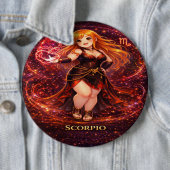 Badge Rond 15,2 Cm Archive Galaxy: Scorpio Shadow Familiar (En situation)