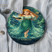 Badge Rond 15,2 Cm Archive Galaxy: Virgo Infinite Librarian (En situation)
