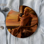 Badge Rond 15,2 Cm Astarion Baldur's Gate 3 Healing (En situation)