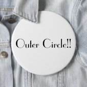 Badge Rond 15,2 Cm Aucune manière Jose (En situation)