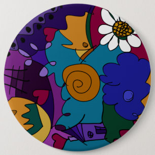 Badge Rond 15,2 Cm Avant la Célébration