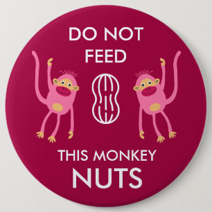 Badge Rond 15,2 Cm Avertissement sur l'allergie des enfants