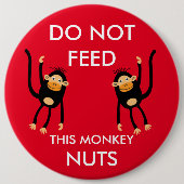 Badge Rond 15,2 Cm Avertissement sur l'allergie des enfants (Devant)