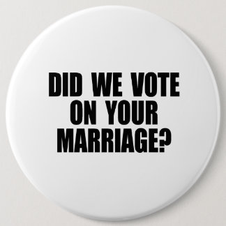 BADGE ROND 15,2 CM AVONS FAIT NOUS VOTONS SUR VOTRE MARIAGE