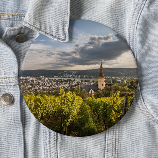 Badge Rond 15,2 Cm Bad Hönningen am Rhein (En situation)