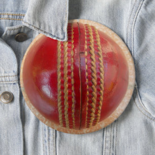 Badge Rond 15,2 Cm Balle de cricket
