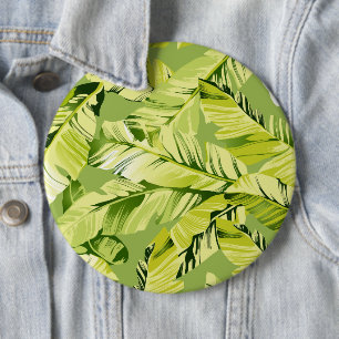 Badge Rond 15,2 Cm Banane Feuille 5