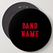 Badge Rond 15,2 Cm Bande personnalisée (Devant & derrière)