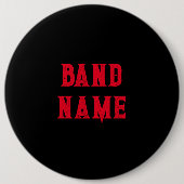 Badge Rond 15,2 Cm Bande personnalisée (Devant)