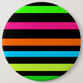 Badge Rond 15,2 Cm Bandes néon