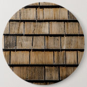 Badge Rond 15,2 Cm bardeaux de bois (Devant)