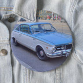 Badge Rond 15,2 Cm Barracuda (En situation)