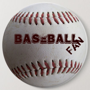 Badge Rond 15,2 Cm Baseball