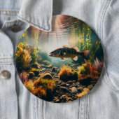 Badge Rond 15,2 Cm Basse-bouche sous-marine (En situation)