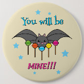 Badge Rond 15,2 Cm Bat Craving Lollipops (Devant)