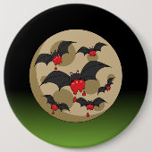 Badge Rond 15,2 Cm Battes Vampire de Ketchup (Devant)