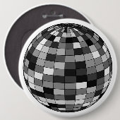 Badge Rond 15,2 Cm Beats Disco (Devant & derrière)