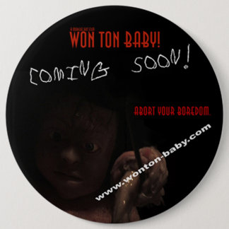 Badge Rond 15,2 Cm Bébé gagné de tonne ! Boutons promotionnels de