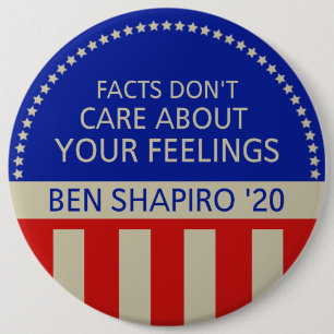Badge Rond 15,2 Cm Ben Shapiro pour le Président Button - le style d