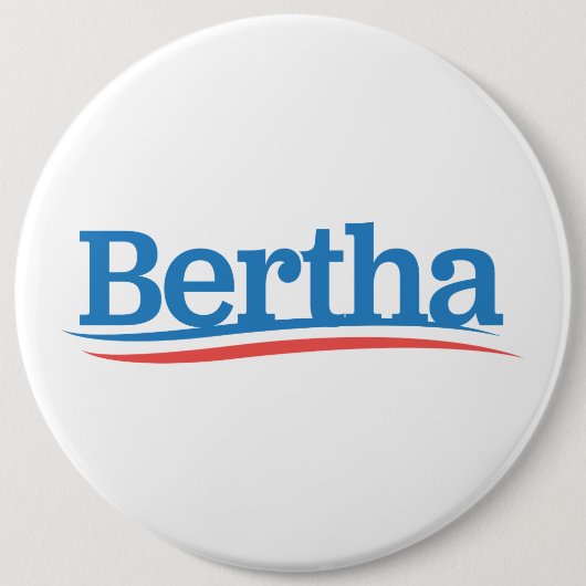 Badge Rond 15,2 Cm Bertha "Bernie" Grateful Dead (Devant)