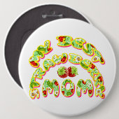 Badge Rond 15,2 Cm best mom ever (Devant & derrière)