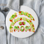 Badge Rond 15,2 Cm best mom ever (En situation)