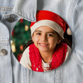 BADGE ROND 15,2 CM BIG PHOTO BUTTON YOUR CHILD (En situation)