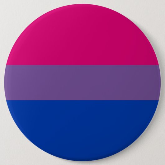 Badge Rond 15,2 Cm Bisexual Pride Flag (Devant)