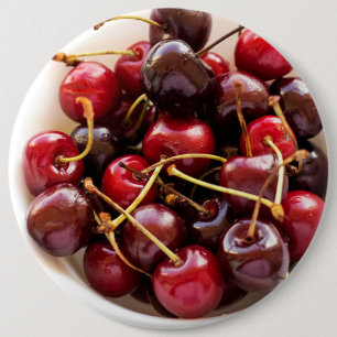 Badge Rond 15,2 Cm bol de cerises