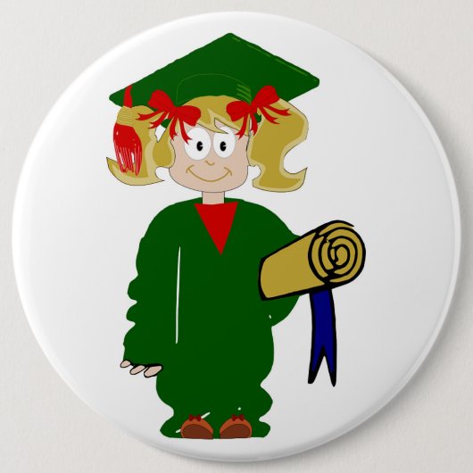 BADGE ROND 15,2 CM BONNE DIPLÔME (Devant)