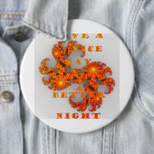 Badge Rond 15,2 Cm Bonne journée et meilleure nuit avec gratitude (En situation)