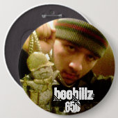 Badge Rond 15,2 Cm BooBillz, 650 boutons (Devant & derrière)