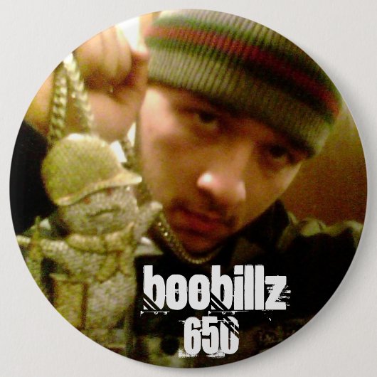 Badge Rond 15,2 Cm BooBillz, 650 boutons (Devant)